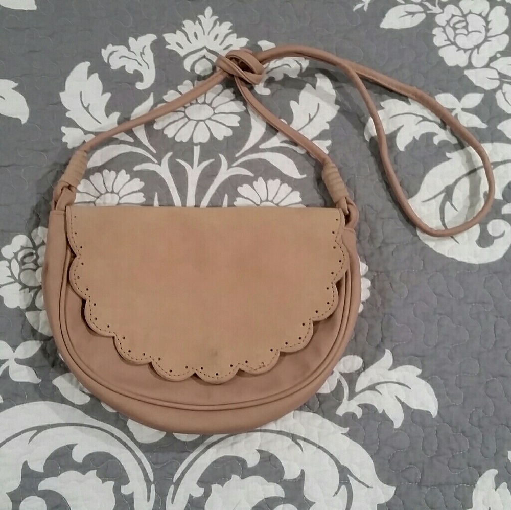 Pale Pink Crossbody Bag